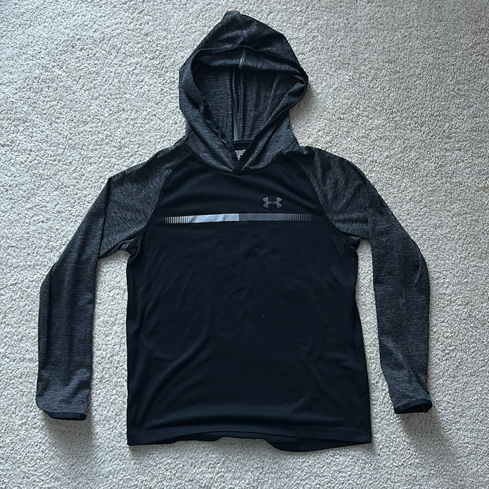 Youth under armour hooded shirt